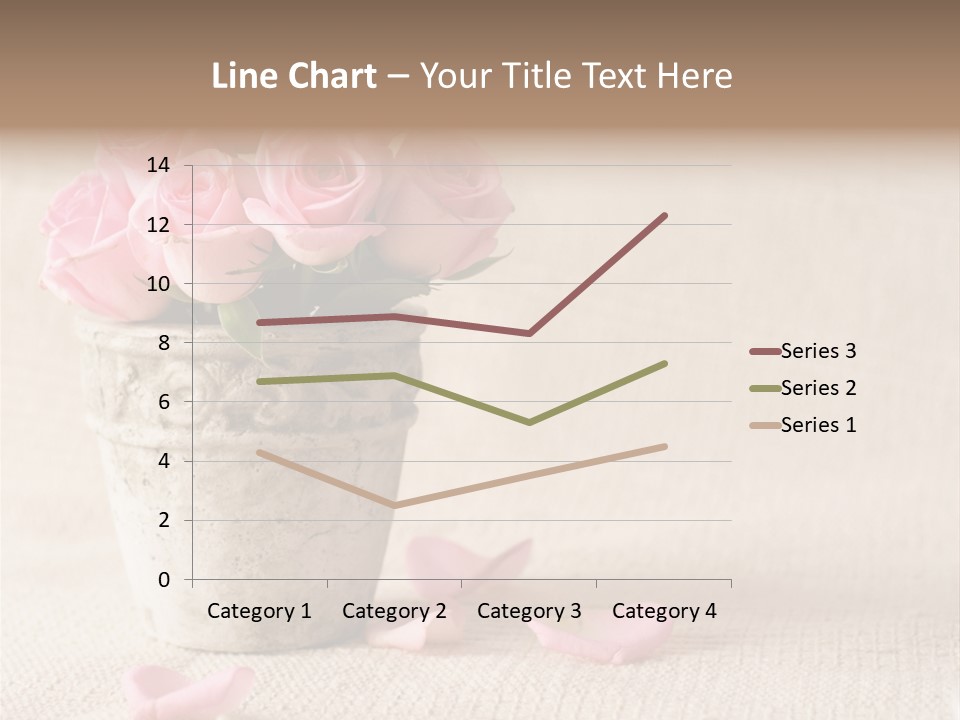 Rose Life Pink PowerPoint Template