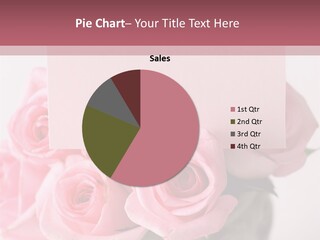 Bouquet Flower Tag PowerPoint Template