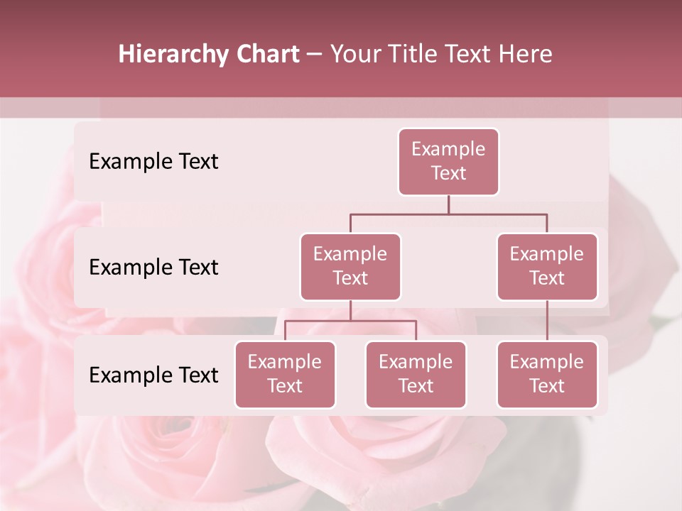 Bouquet Flower Tag PowerPoint Template