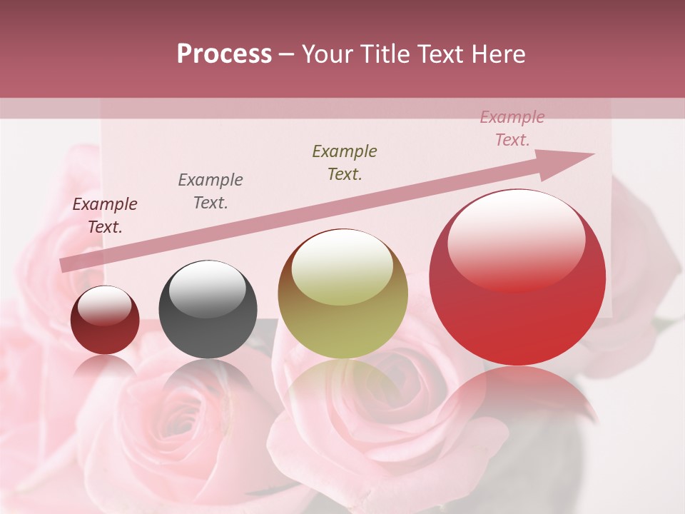 Bouquet Flower Tag PowerPoint Template
