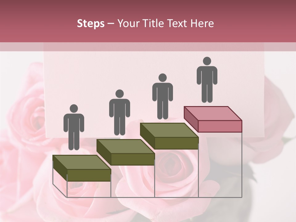 Bouquet Flower Tag PowerPoint Template