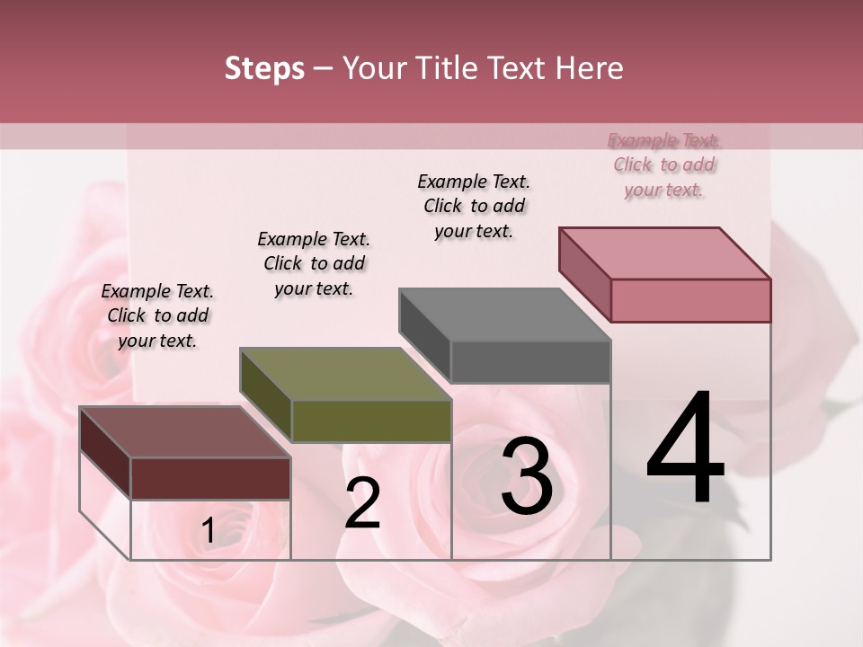 Bouquet Flower Tag PowerPoint Template
