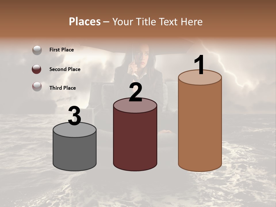 Health Lightning Stress PowerPoint Template