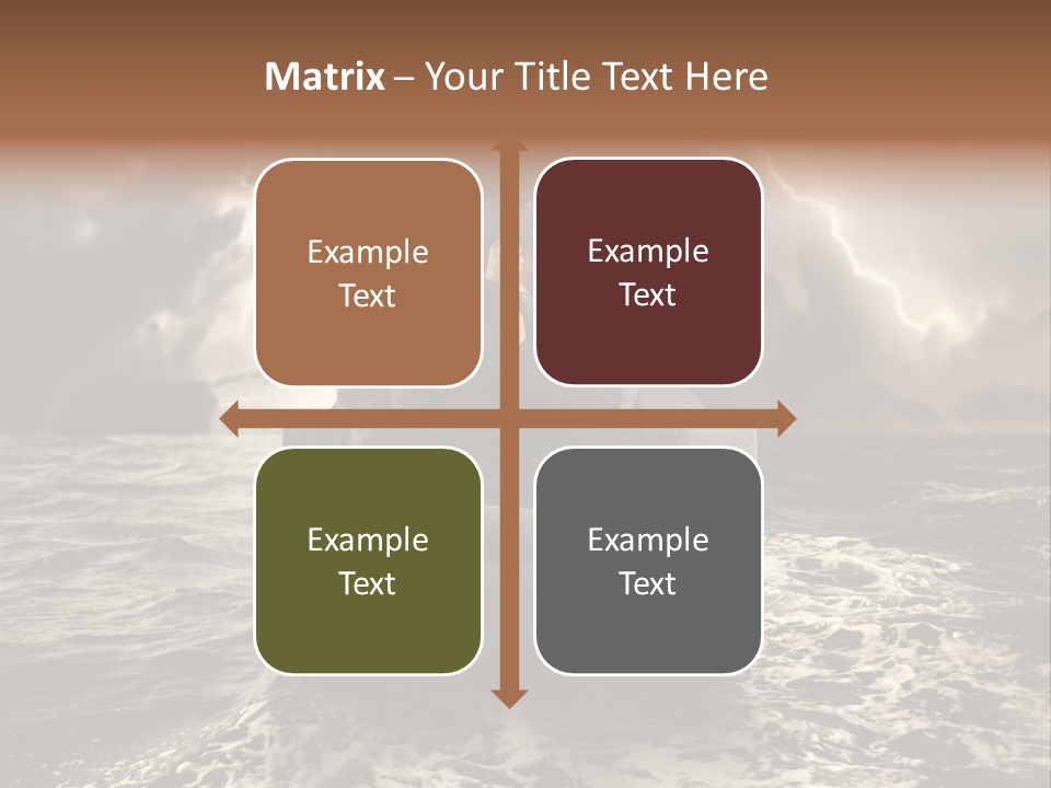 Health Lightning Stress PowerPoint Template