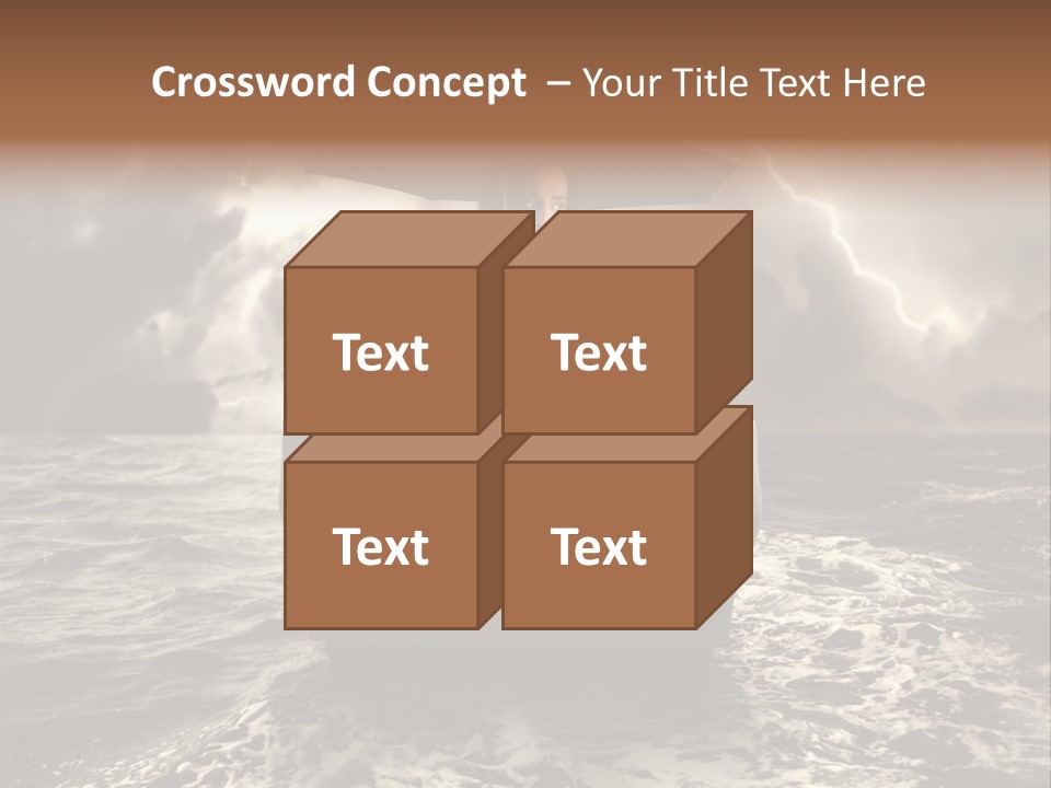 Health Lightning Stress PowerPoint Template