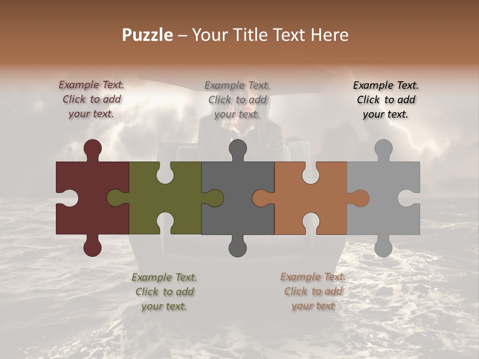 Health Lightning Stress PowerPoint Template