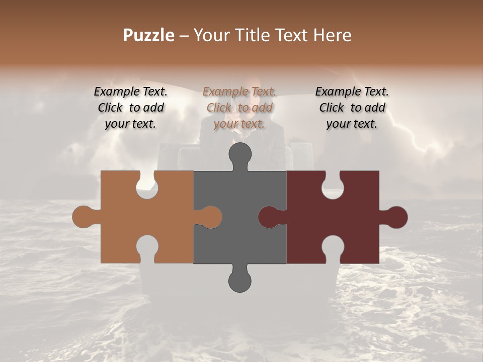 Health Lightning Stress PowerPoint Template