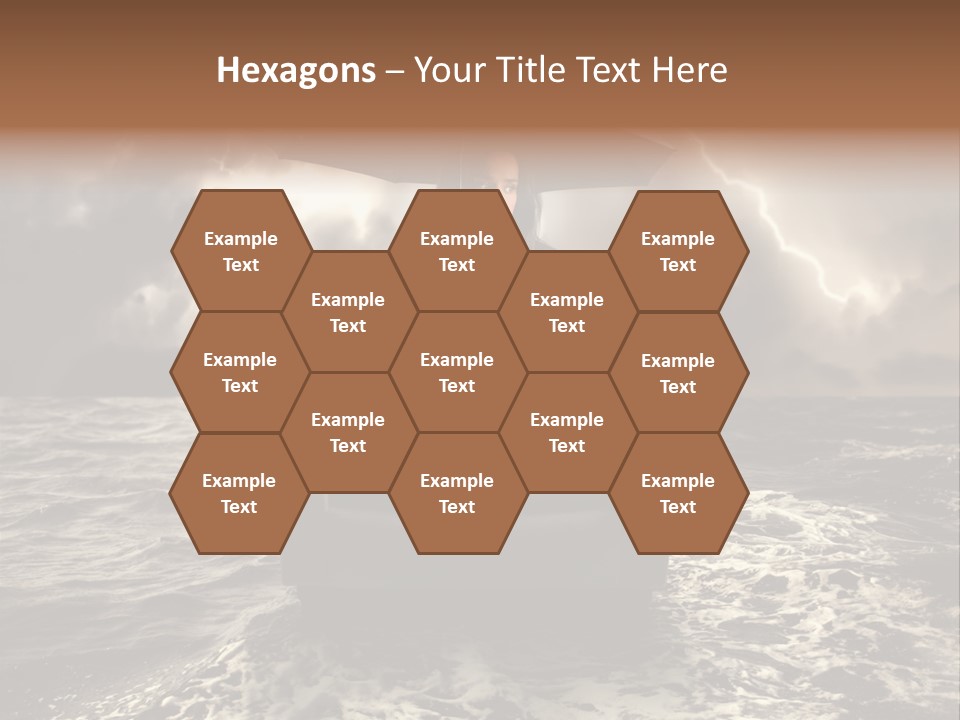 Health Lightning Stress PowerPoint Template