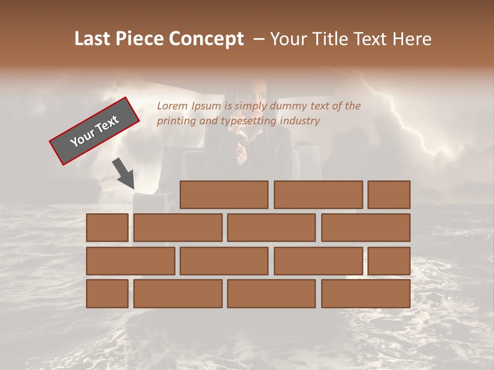 Health Lightning Stress PowerPoint Template