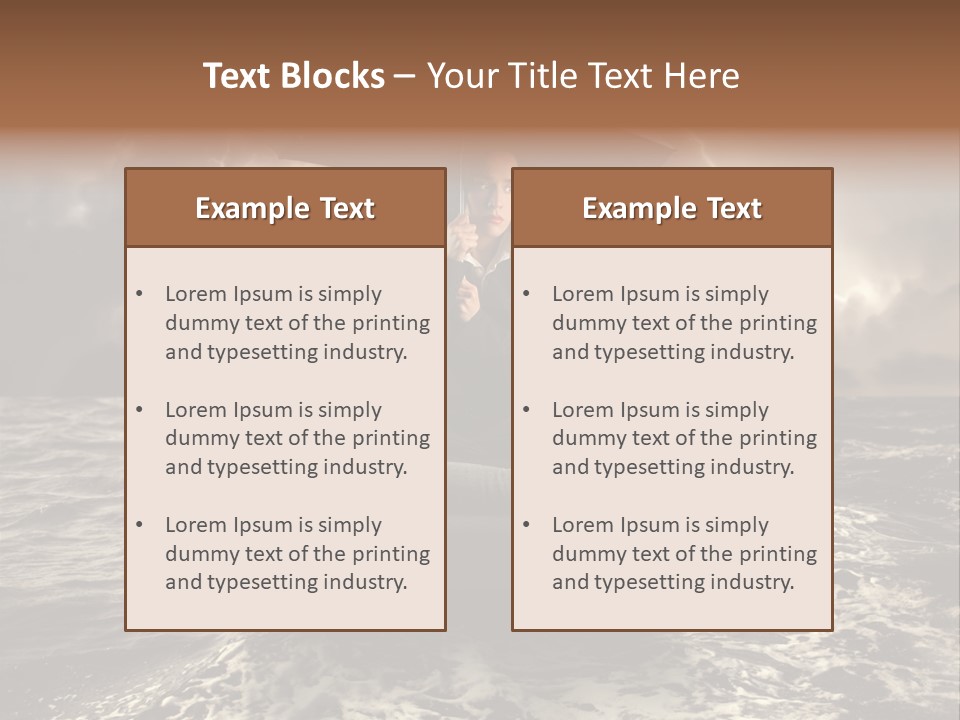 Health Lightning Stress PowerPoint Template