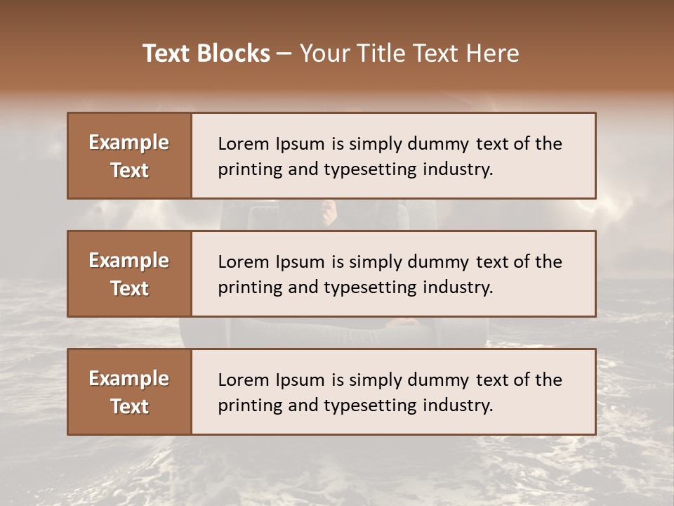 Health Lightning Stress PowerPoint Template
