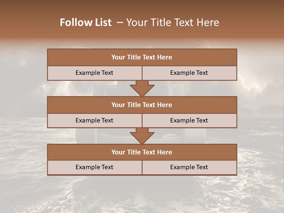 Health Lightning Stress PowerPoint Template