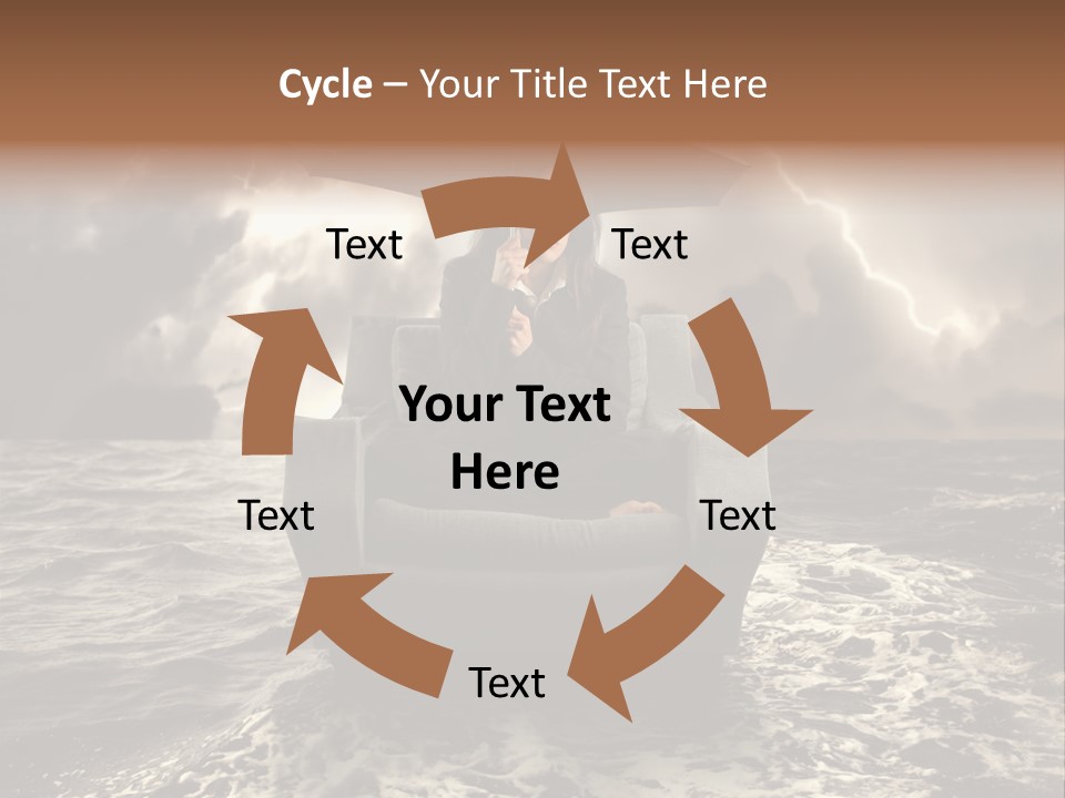 Health Lightning Stress PowerPoint Template