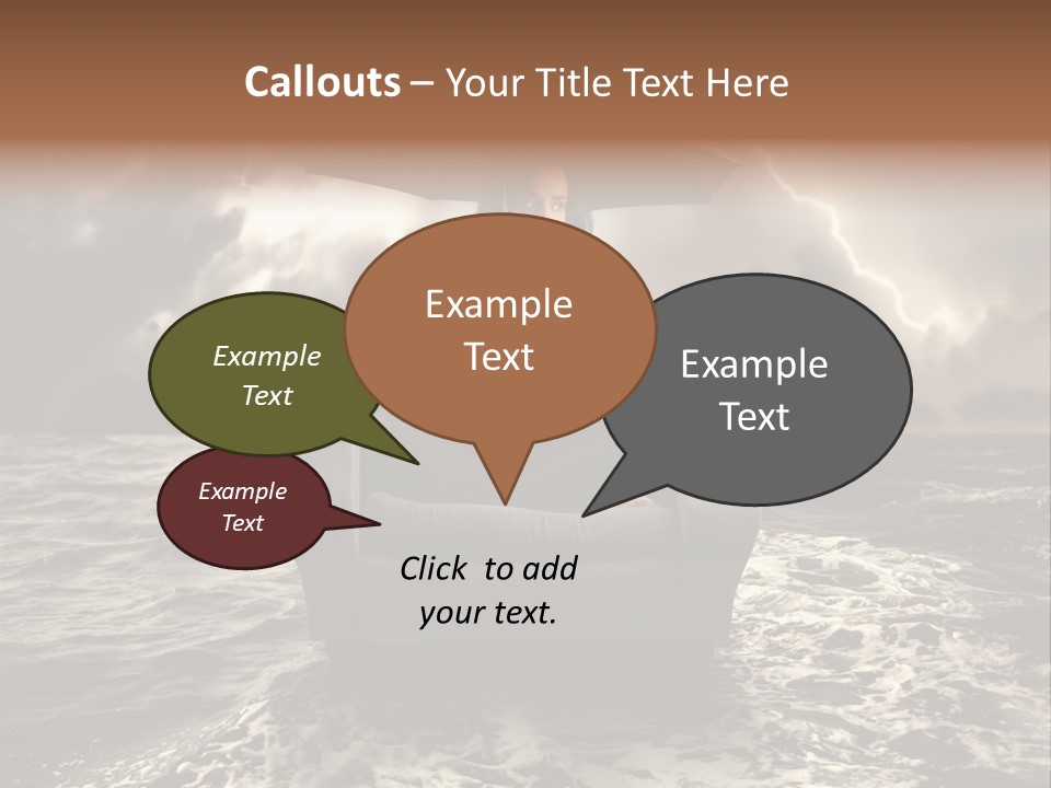 Health Lightning Stress PowerPoint Template
