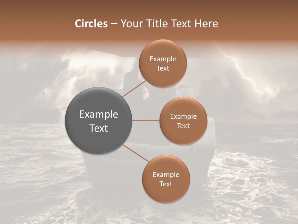 Health Lightning Stress PowerPoint Template