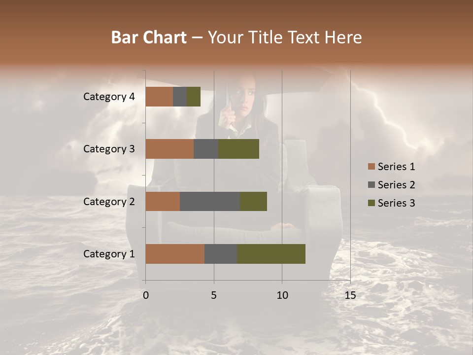 Health Lightning Stress PowerPoint Template