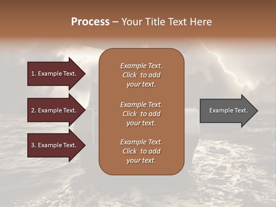 Health Lightning Stress PowerPoint Template