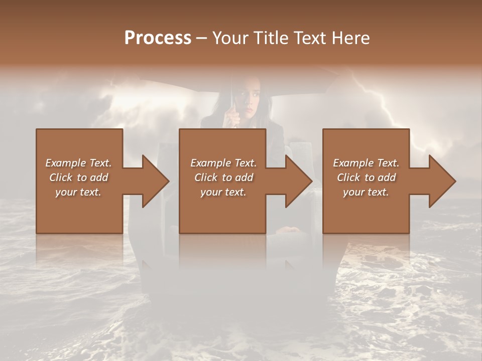 Health Lightning Stress PowerPoint Template
