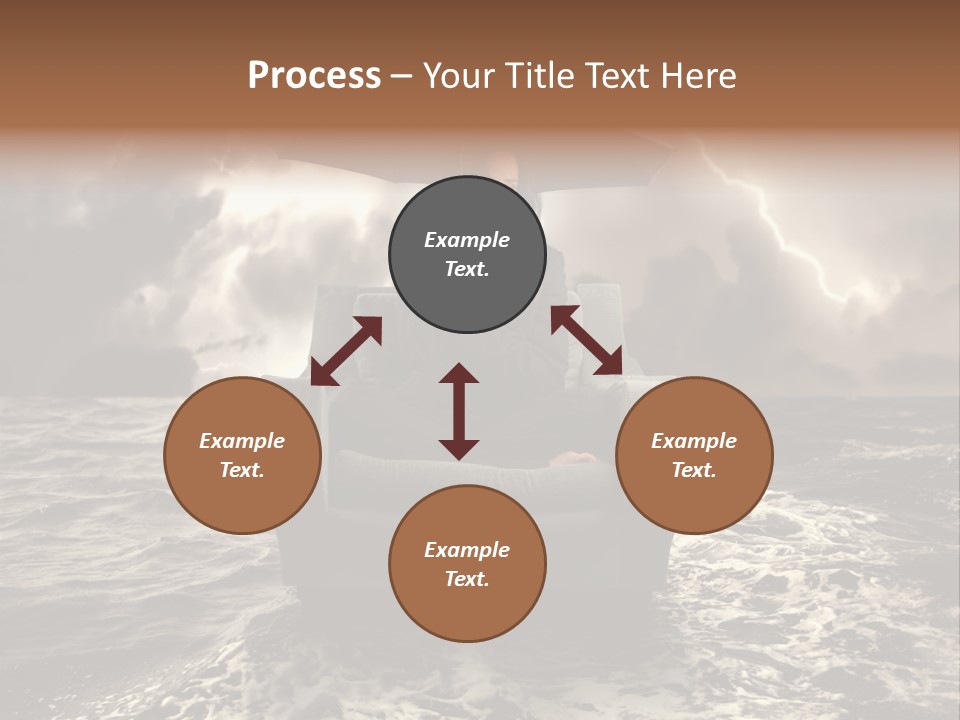 Health Lightning Stress PowerPoint Template