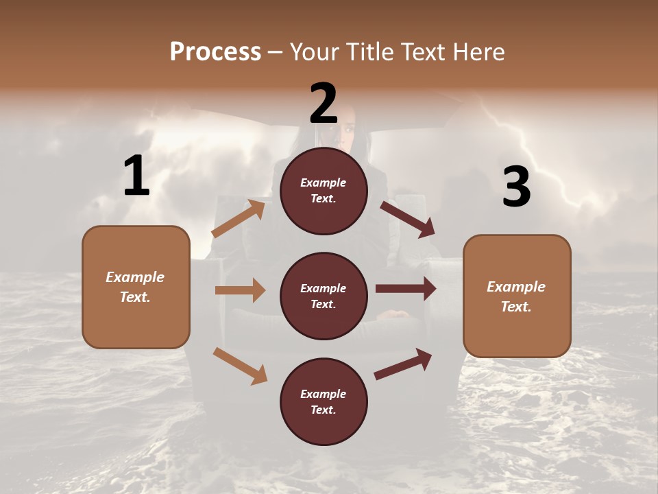 Health Lightning Stress PowerPoint Template