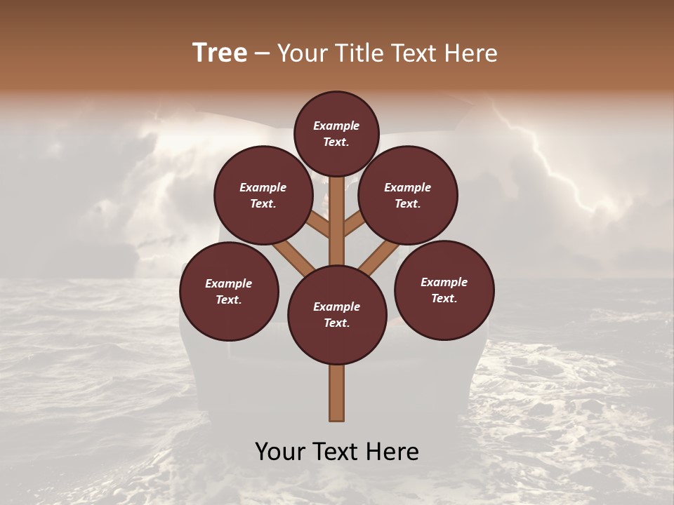 Health Lightning Stress PowerPoint Template