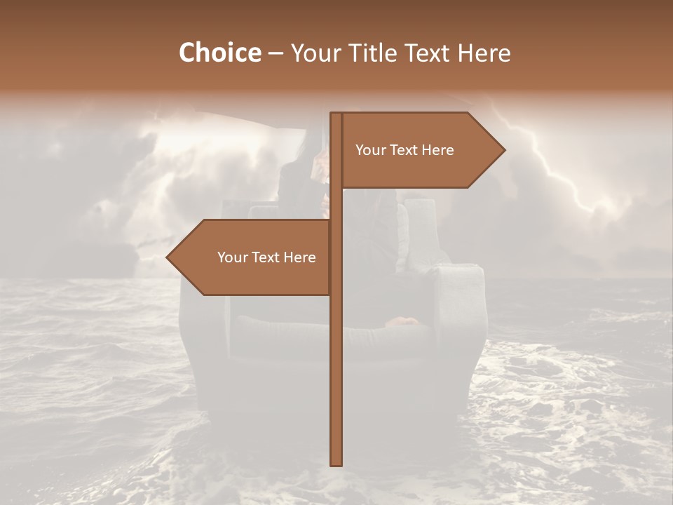 Health Lightning Stress PowerPoint Template