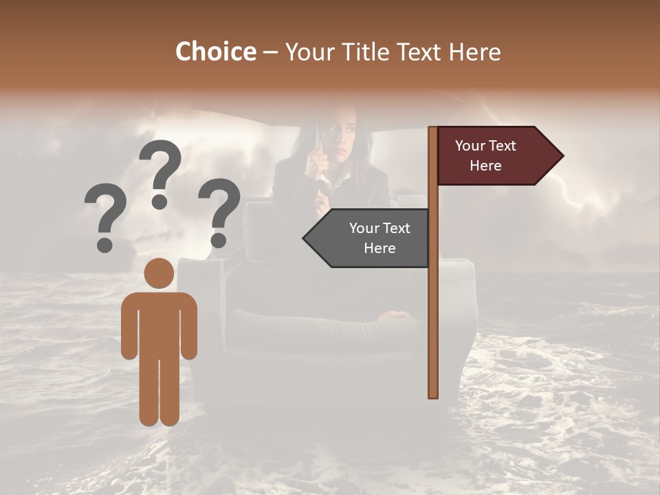 Health Lightning Stress PowerPoint Template