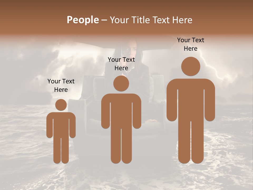 Health Lightning Stress PowerPoint Template