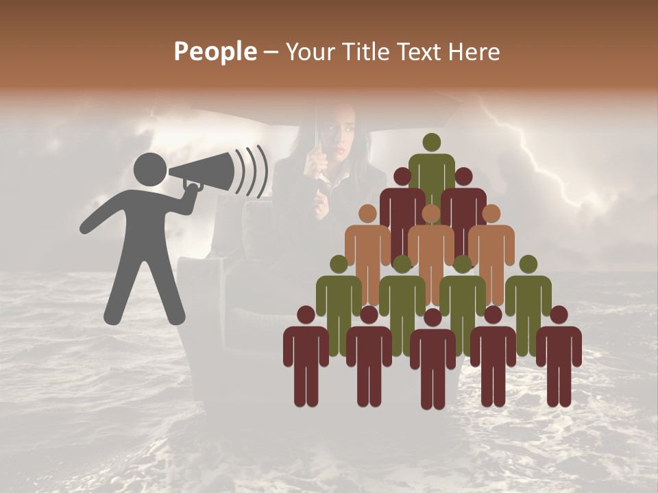 Health Lightning Stress PowerPoint Template