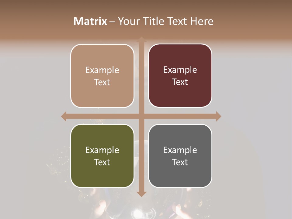 A Woman Holding A Crystal Ball In Her Hands PowerPoint Template