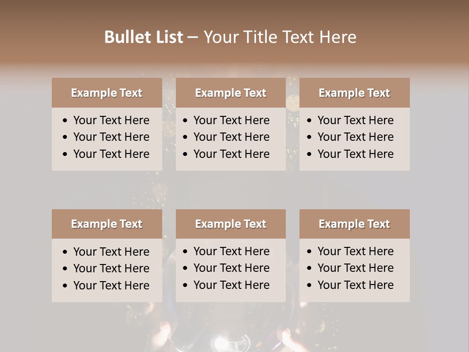 A Woman Holding A Crystal Ball In Her Hands PowerPoint Template