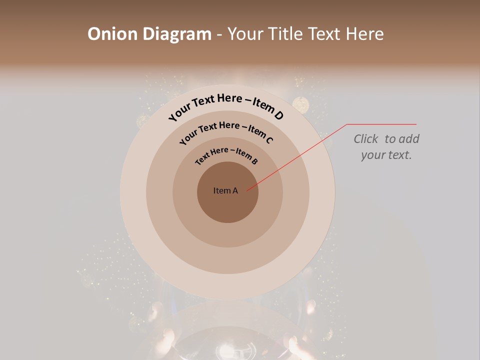 A Woman Holding A Crystal Ball In Her Hands PowerPoint Template