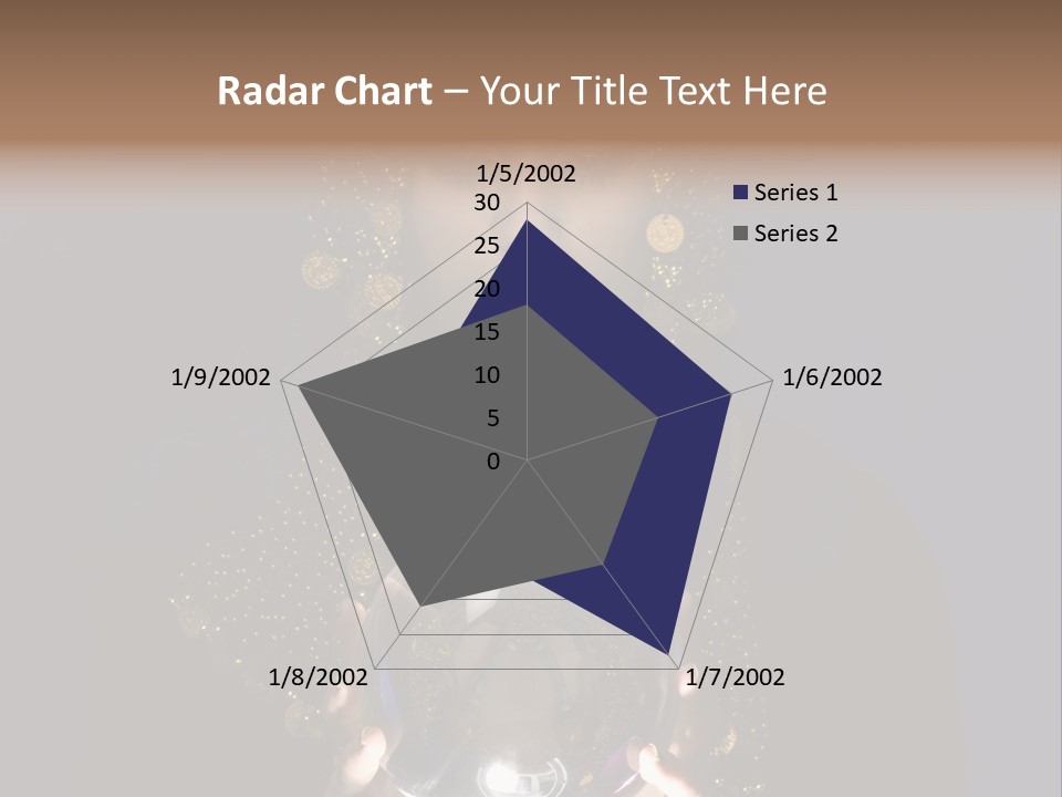 A Woman Holding A Crystal Ball In Her Hands PowerPoint Template