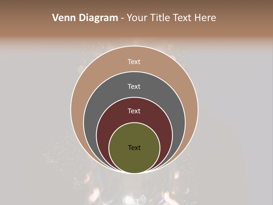 A Woman Holding A Crystal Ball In Her Hands PowerPoint Template