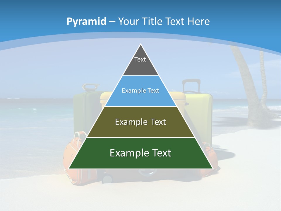 Baggage Red Wave PowerPoint Template