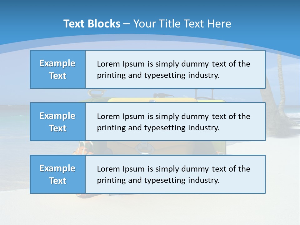 Baggage Red Wave PowerPoint Template