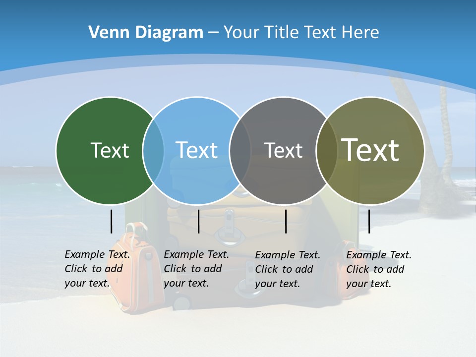 Baggage Red Wave PowerPoint Template