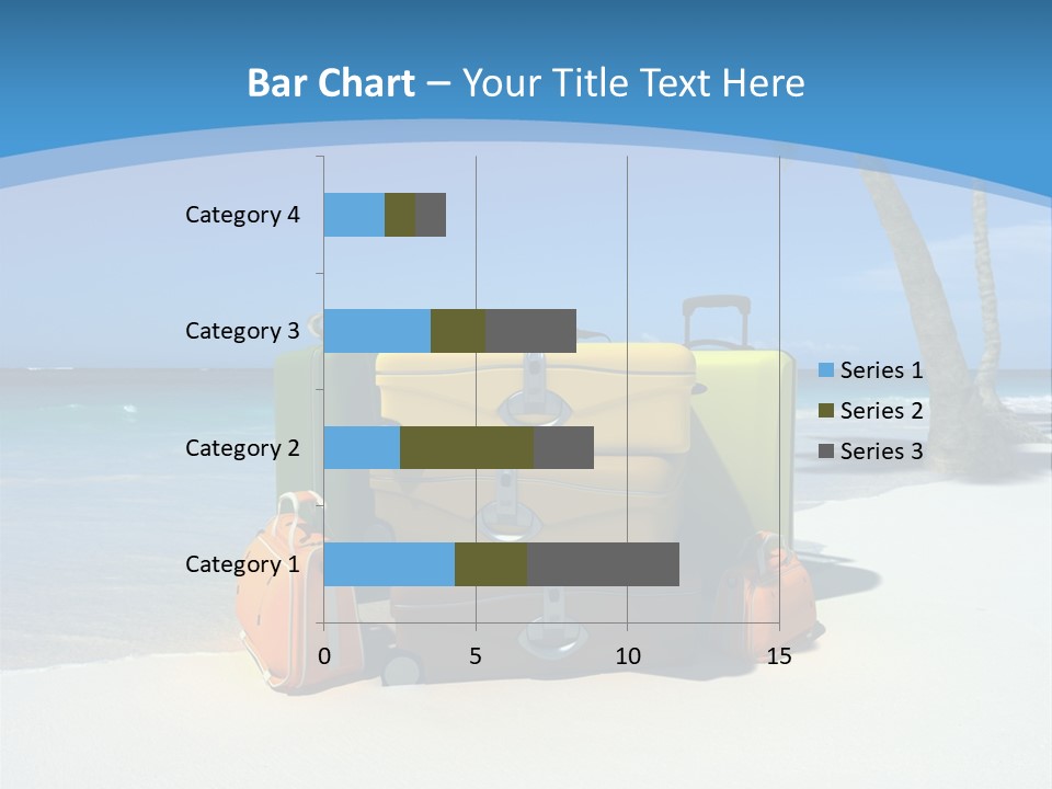 Baggage Red Wave PowerPoint Template