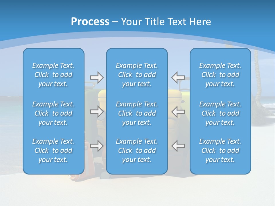 Baggage Red Wave PowerPoint Template
