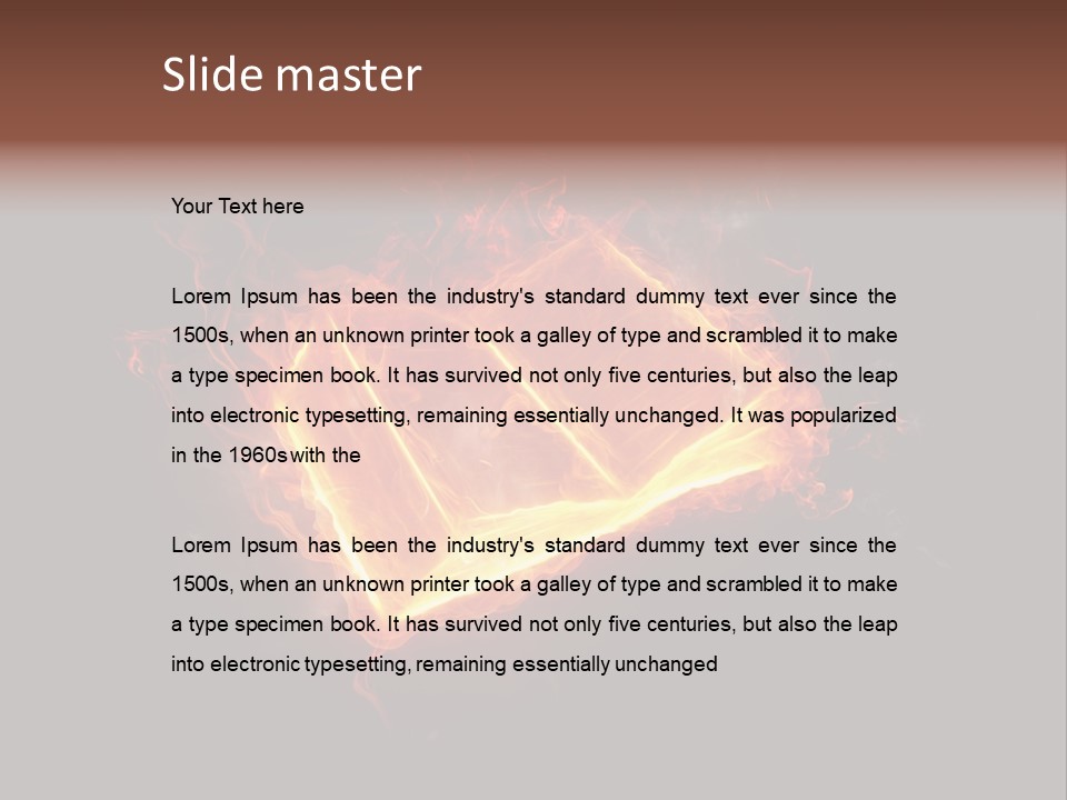 Education Glowing Black PowerPoint Template