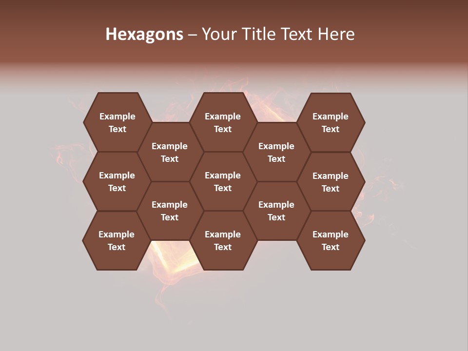 Education Glowing Black PowerPoint Template