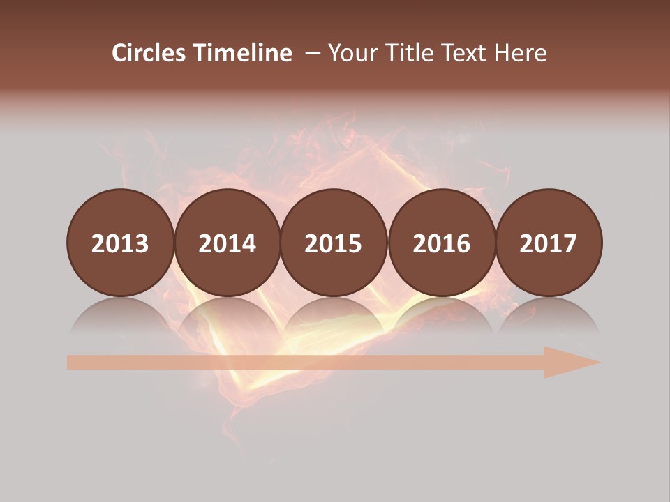 Education Glowing Black PowerPoint Template