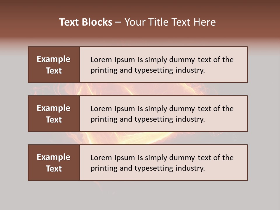 Education Glowing Black PowerPoint Template