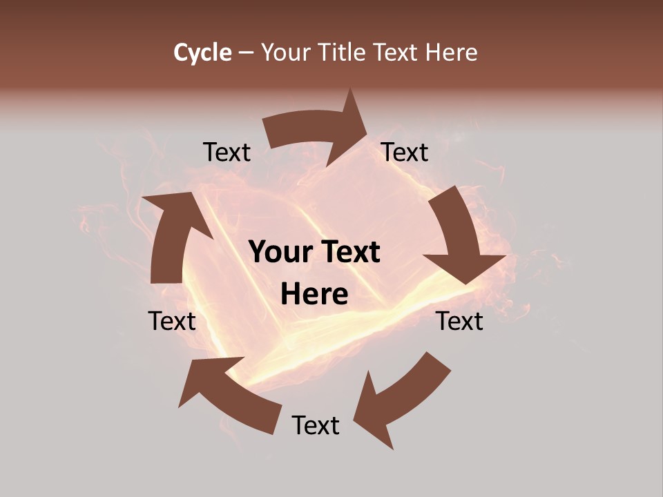 Education Glowing Black PowerPoint Template