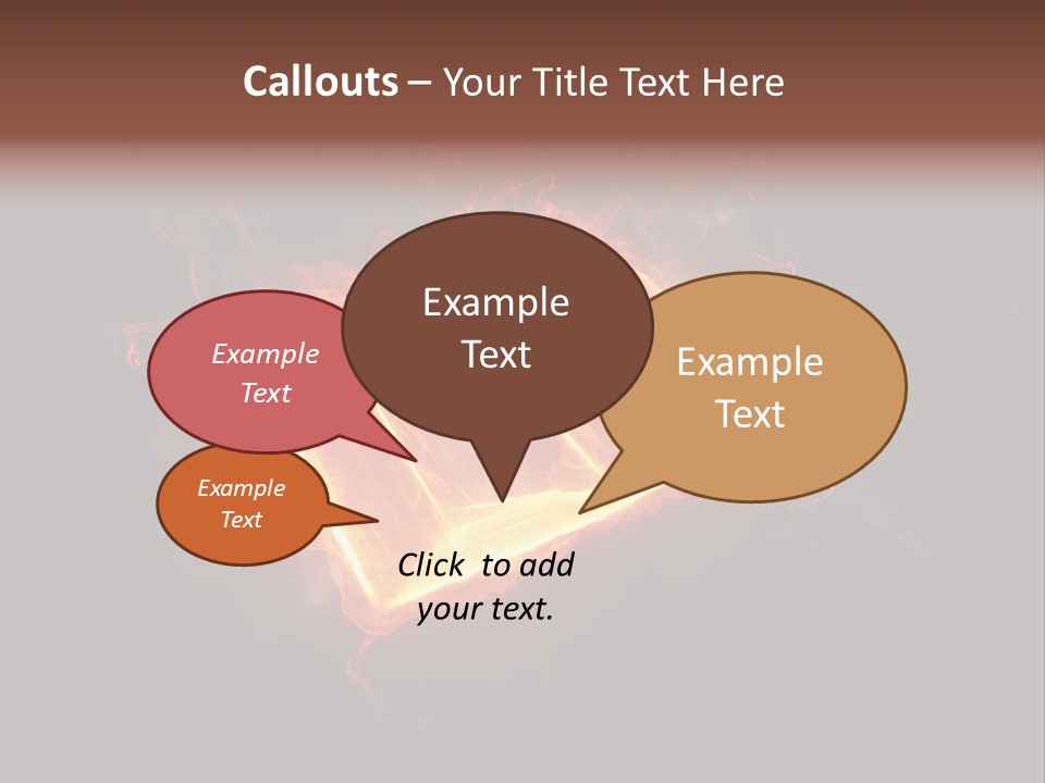 Education Glowing Black PowerPoint Template