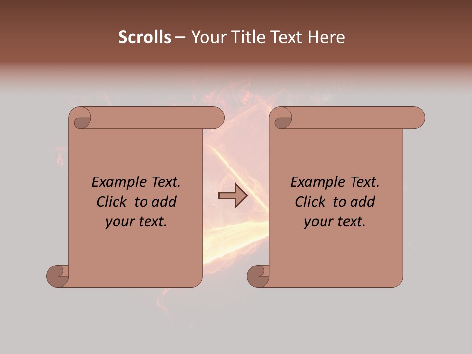 Education Glowing Black PowerPoint Template