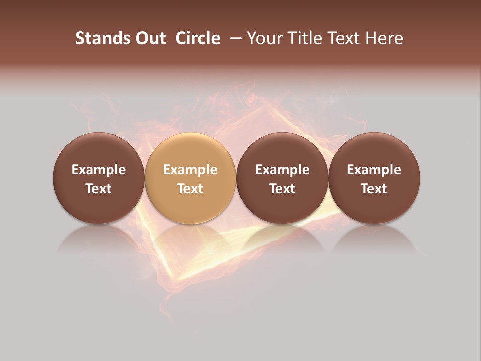 Education Glowing Black PowerPoint Template