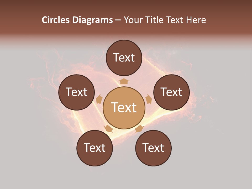 Education Glowing Black PowerPoint Template