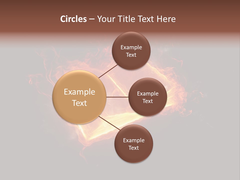 Education Glowing Black PowerPoint Template