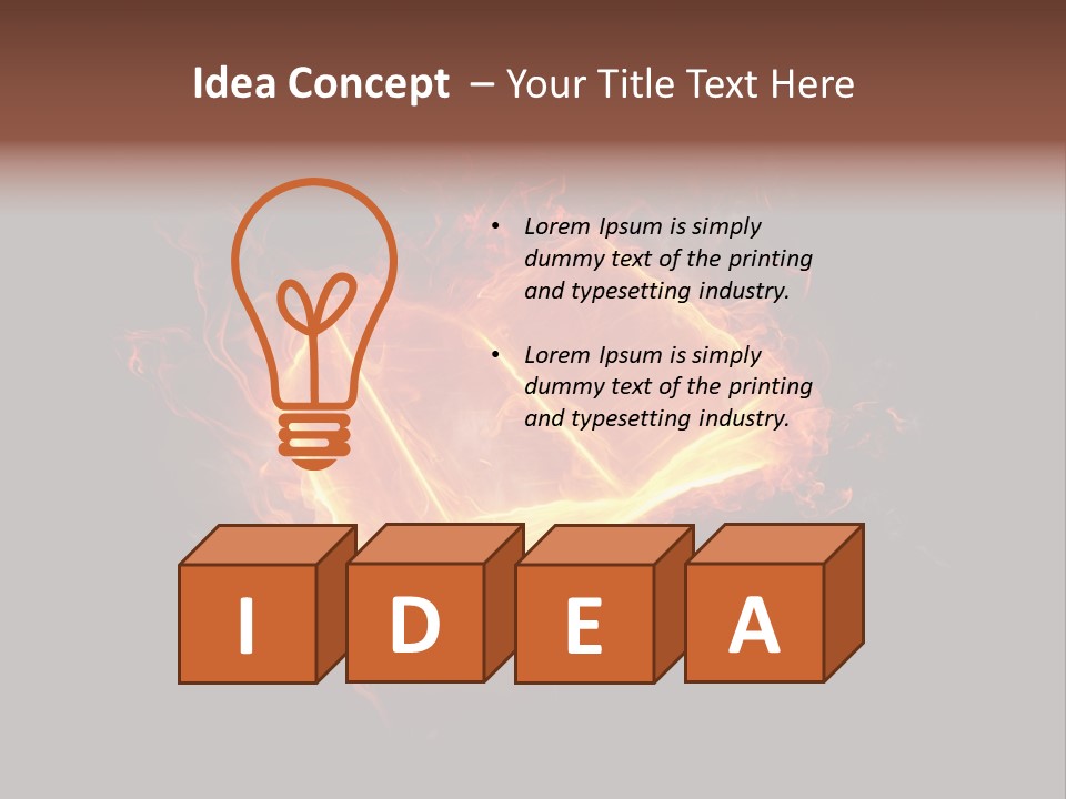 Education Glowing Black PowerPoint Template